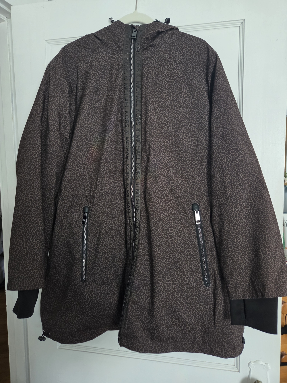 Michael Kors Women's Fleece Lined Hooded Jacket